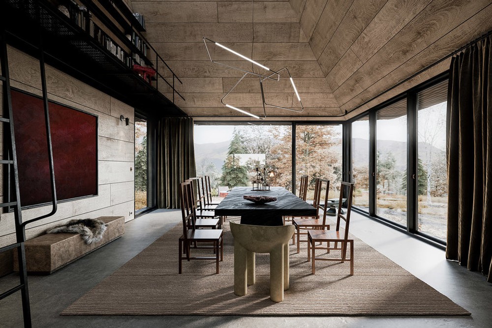 Víkendový dom v prírode