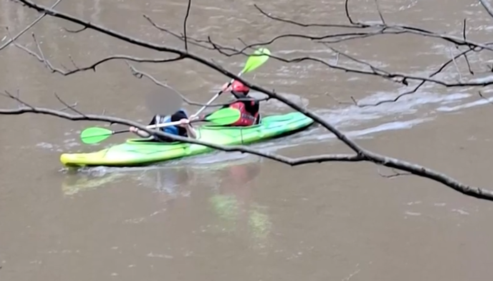 Poľskí kajakári na Dunajci 6