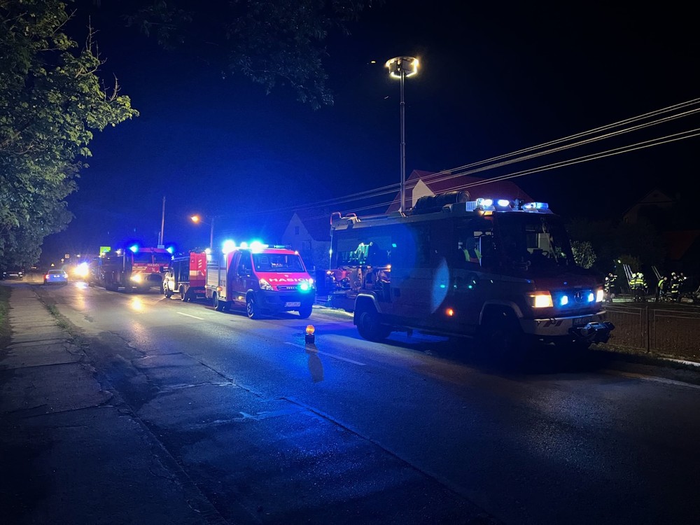 Výbuch domu v Novej Bystrici