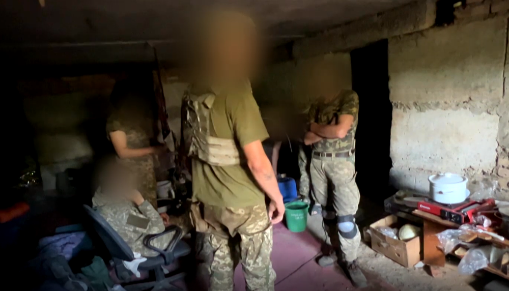 Pri obsadených dedinách sa stretol sa s členom prieskumnej bojovej skupiny