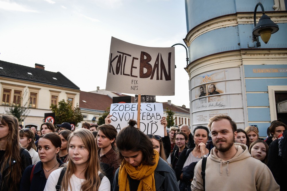 Dve zhromaždenia v jednom meste. Na stretnutie ĽSNS zareagovali Pochodom proti fašizmu