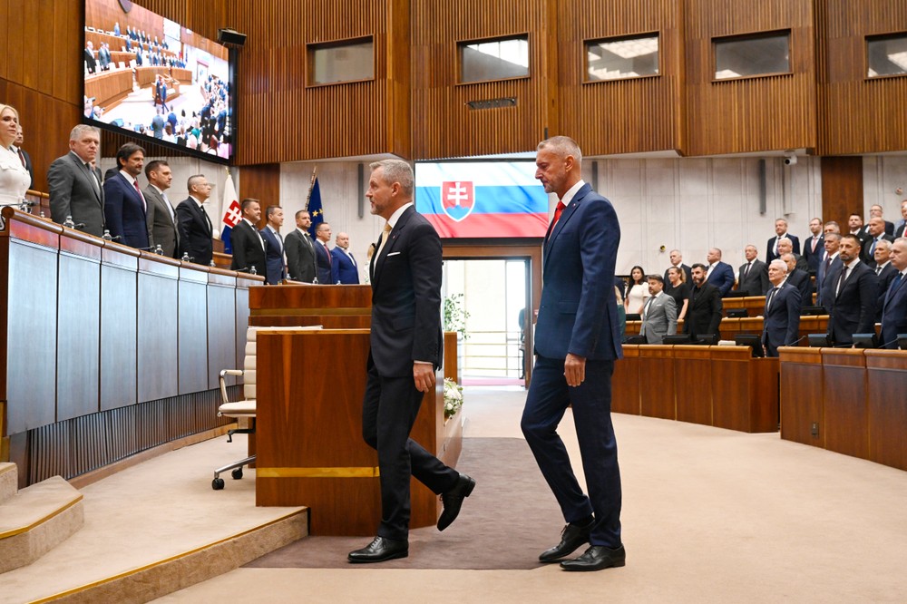 Prezident SR Peter Pellegrini vystúpil v NR SR so správou o stave Slovenskej republiky