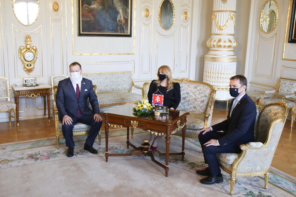 Stretnutie troch najvyšších ústavných činiteľov 