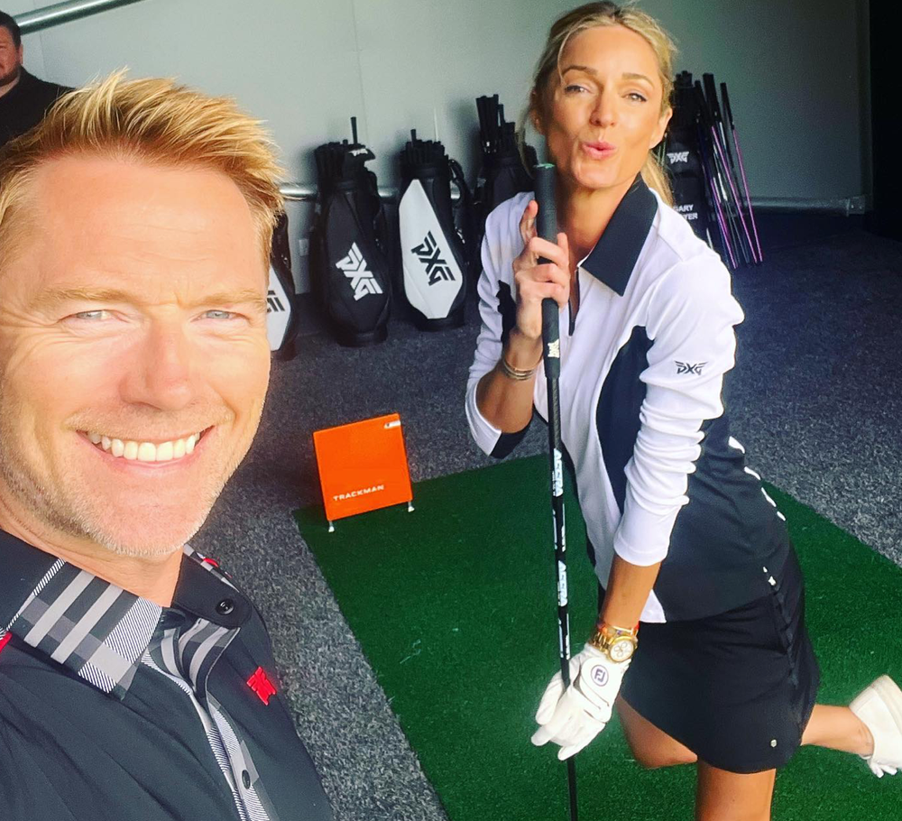 Ronan Keating s manželkou