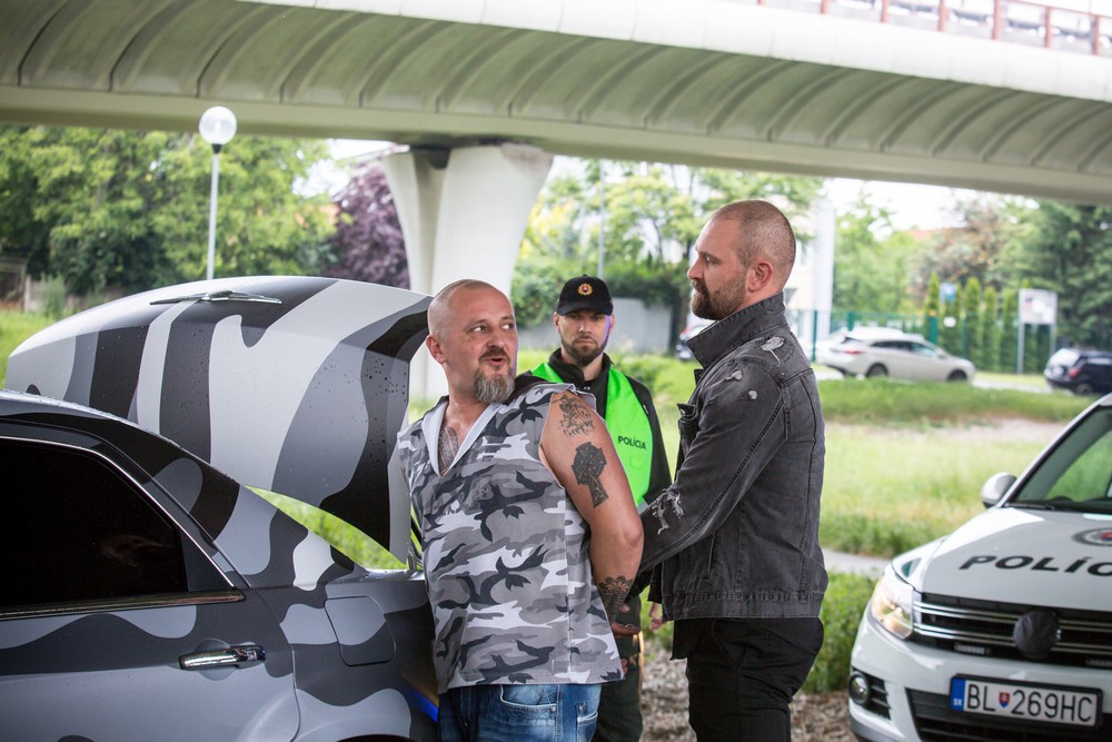 Herec Gejza Benkő, seriál Za sklomjpg