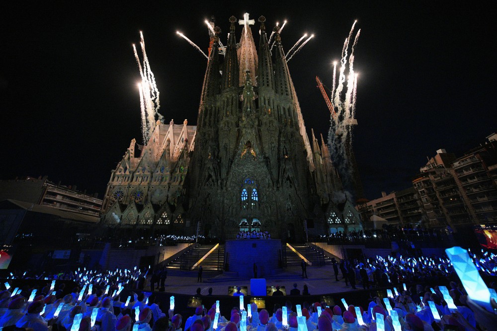 Pápež Lev XIV. odslúžil omšu v Sagrada Família