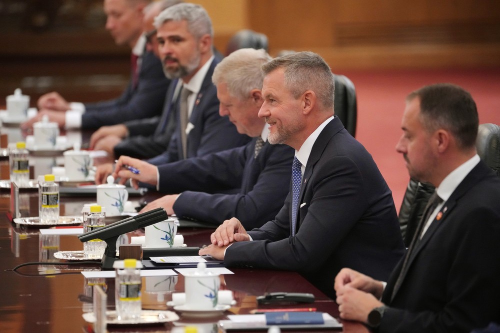 Prezident Peter Pellegrini na návšteve Číny.
