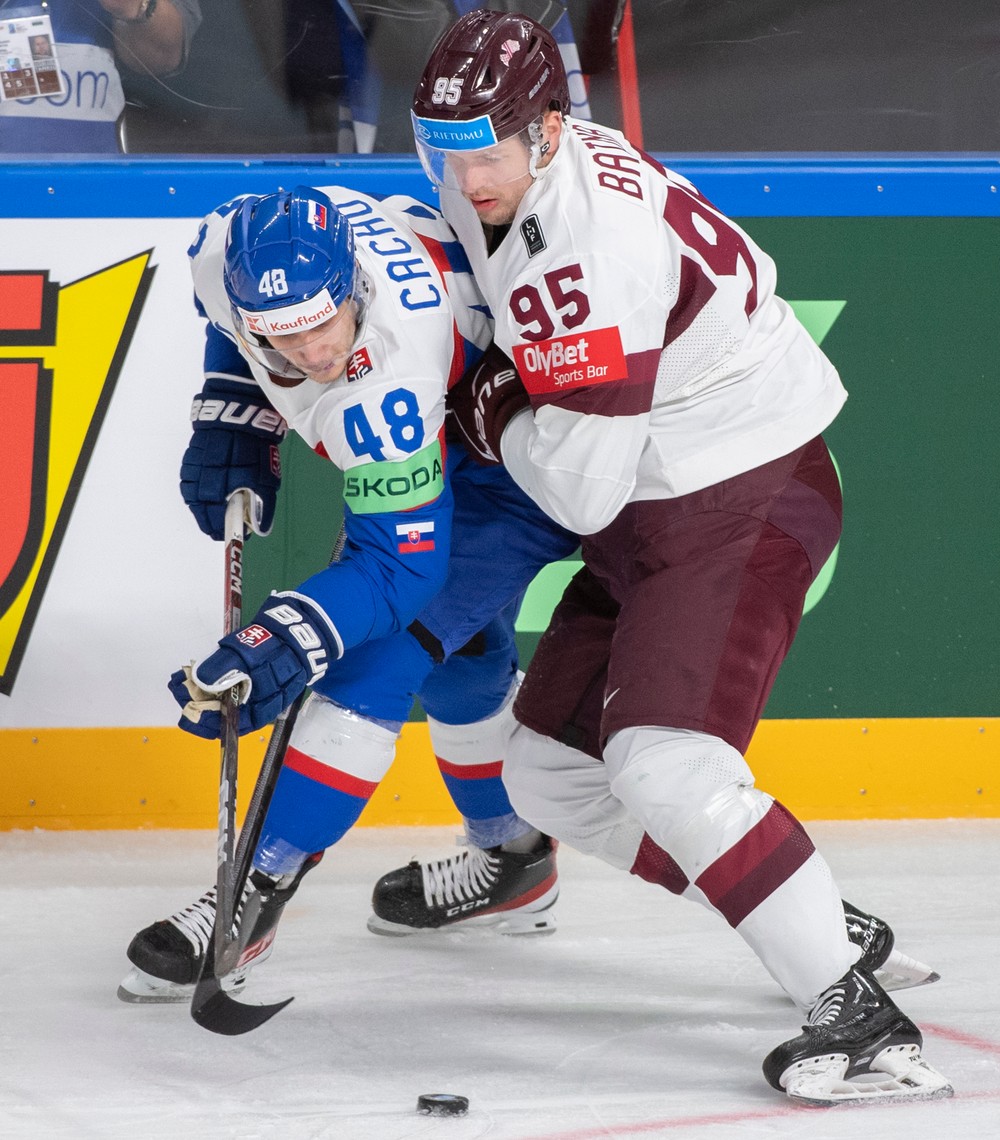 Slovensko - Lotyšsko, MS v hokeji 2023