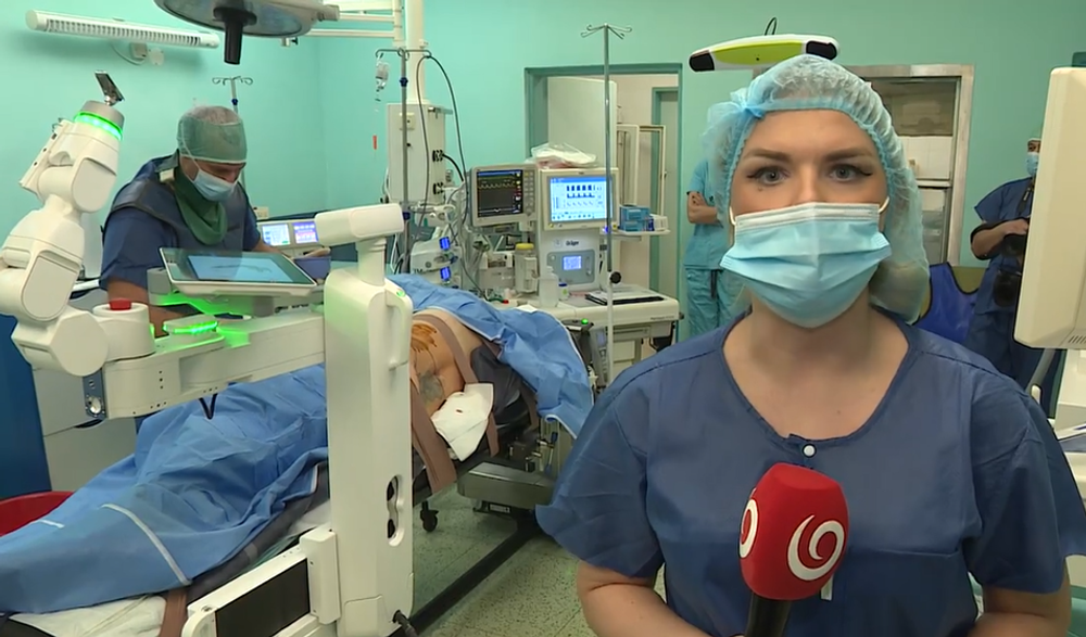 Robotická operácia chrbta 1 