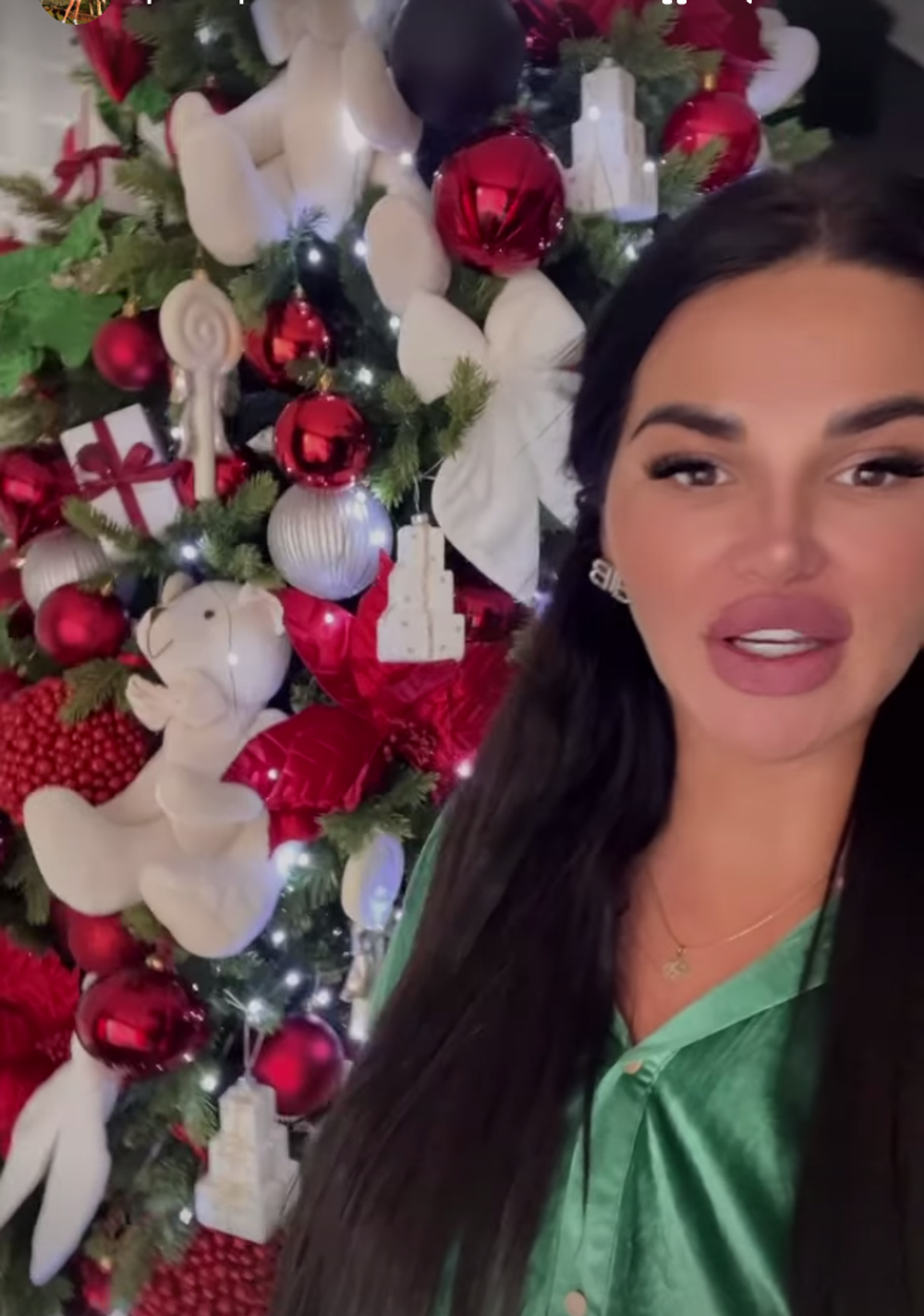 Vianočná výzdoba u Plačkovej