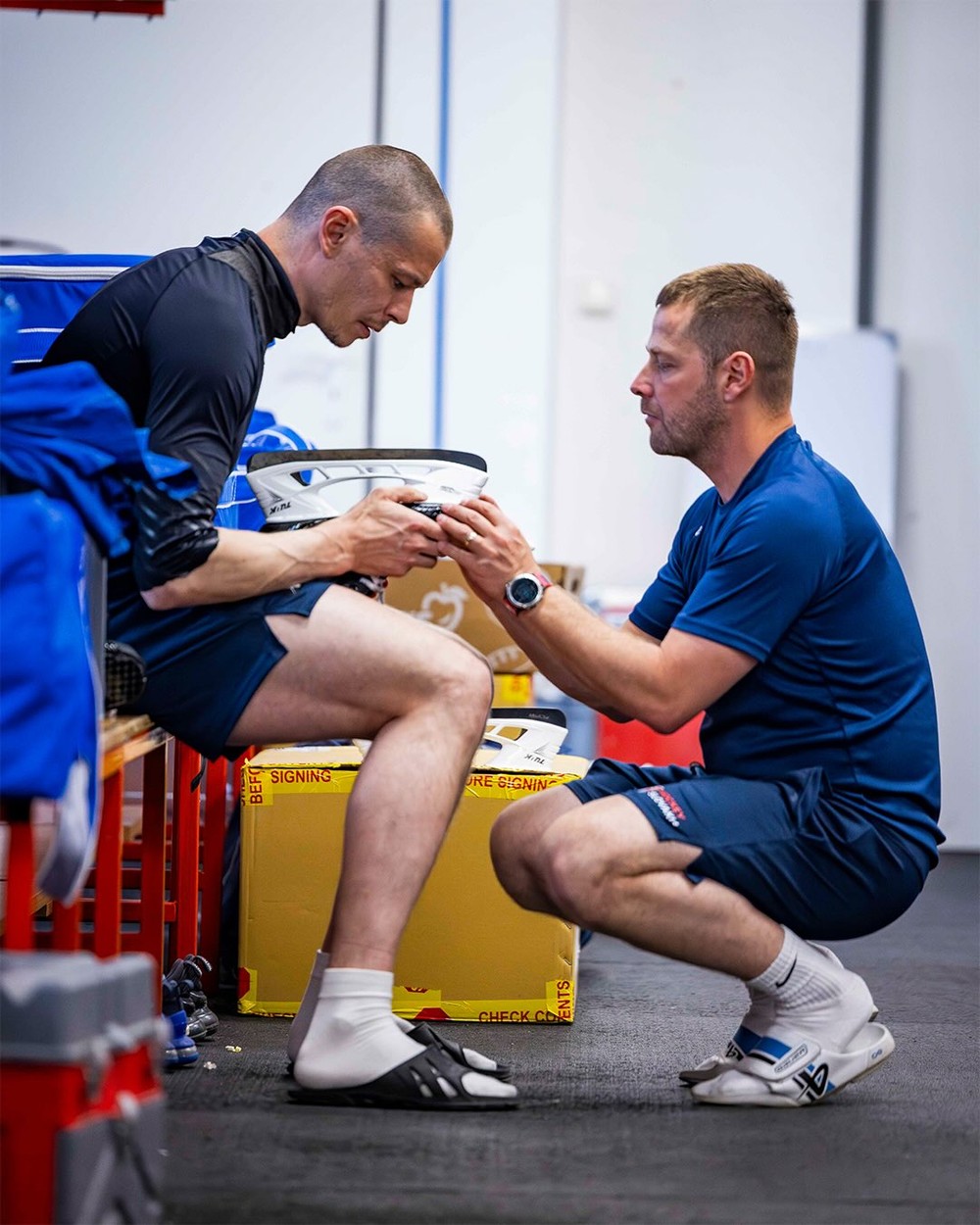 Zraz slovenskej hokejovej reprezentácie