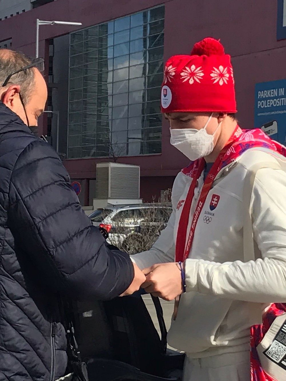 Slovenskí hokejisti prileteli do Viedne