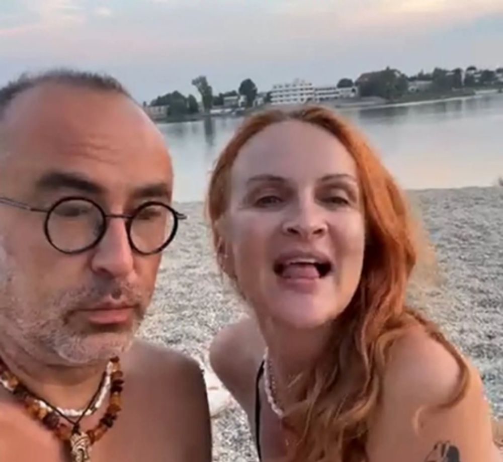 Marián Čurko s exmanželkou