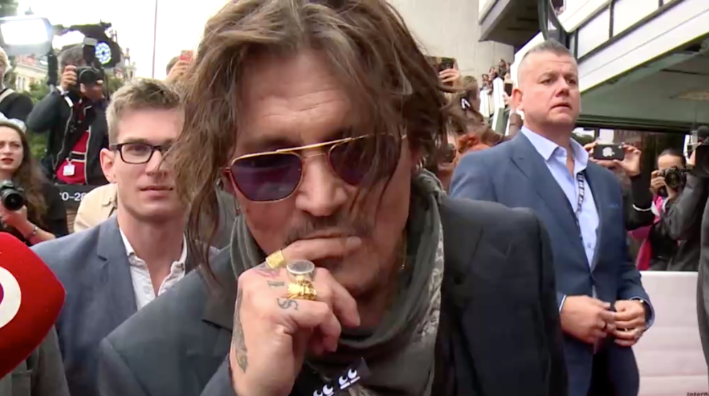 Johnny Depp na MFF Karlove Vary