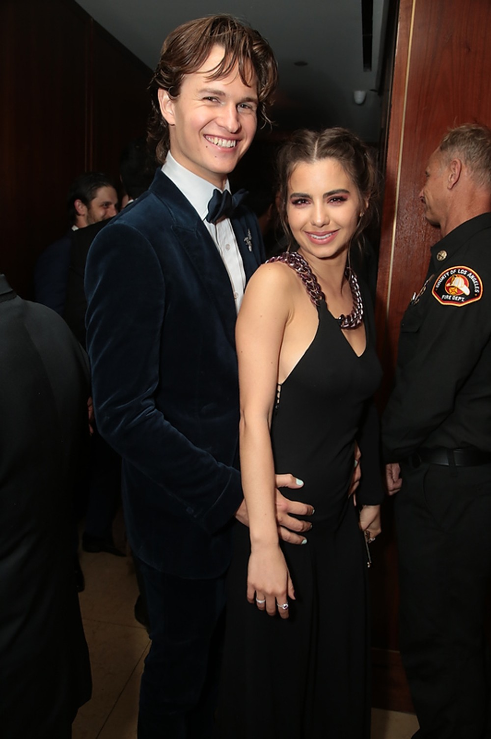 Ansel Elgort a Violetta Komyshan