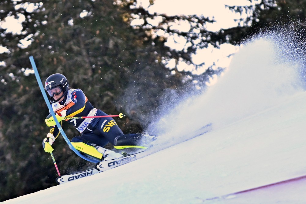 Jasná slalom lyžovanie Sara Hectorová
