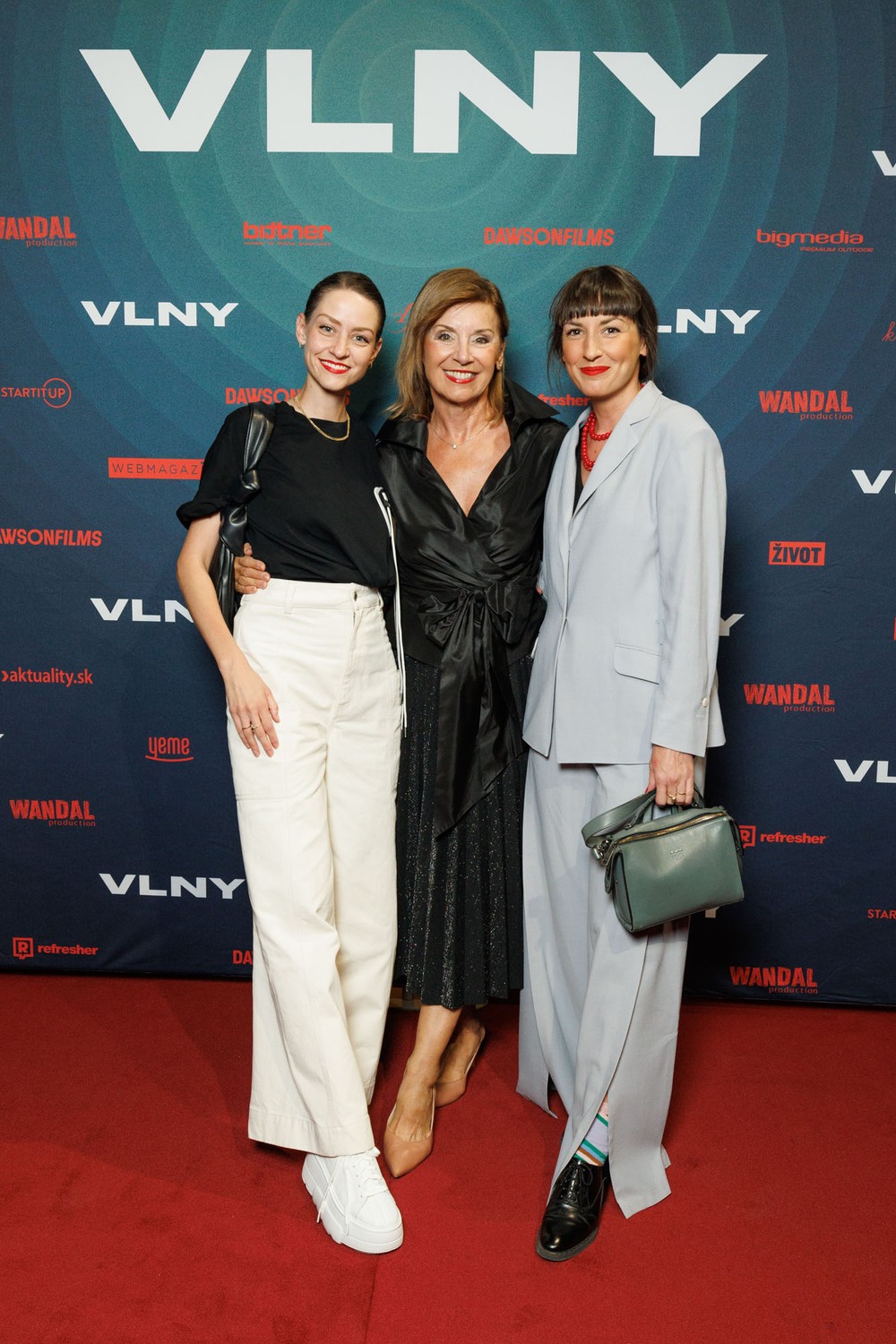 Barbara Jagusak, Alena Heribanova a Tamara Simoncikova Heribanova, foto Peter Frolo