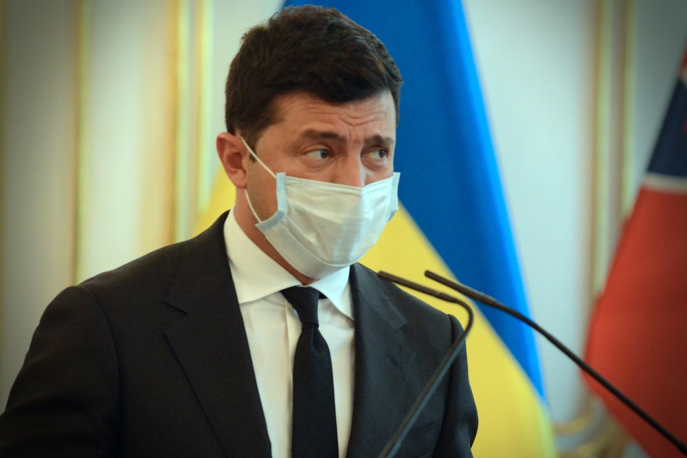 Prezidentka Zuzana Čaputová a ukrajinský prezident Volodymir Zelenskyj