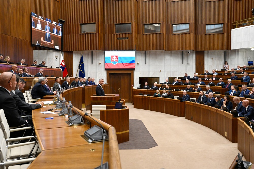 Prezident SR Peter Pellegrini vystúpil v NR SR so správou o stave Slovenskej republiky