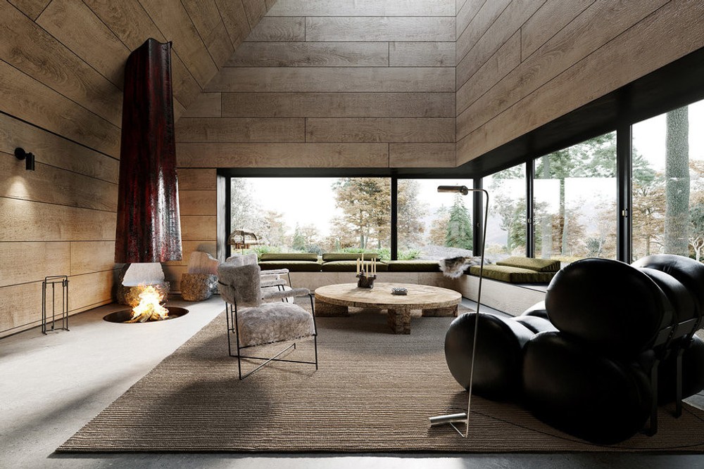 Víkendový dom v prírode