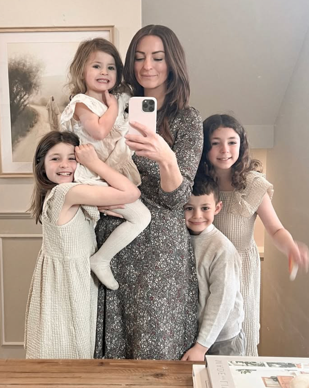 Melissa Mae Carlton s rodinou