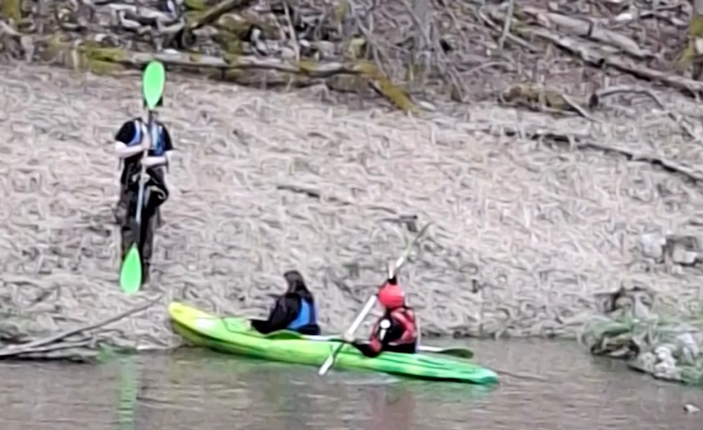 Poľskí kajakári na Dunajci 5