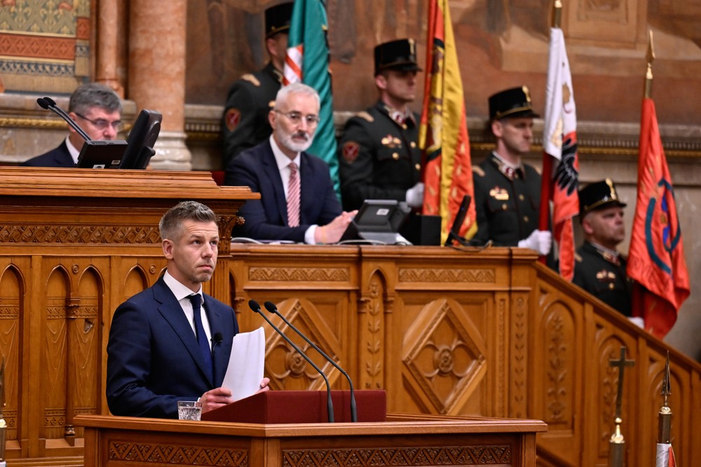 madarsko peter magyar inauguracia