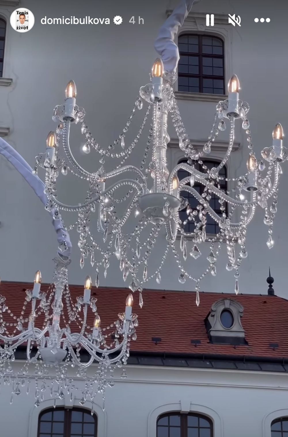 Krst dcéry Dominiky Cibulkovej