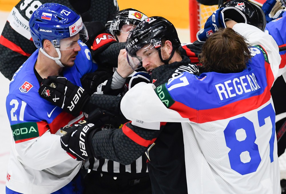 MS v hokeji Kanada vs. Slovensko