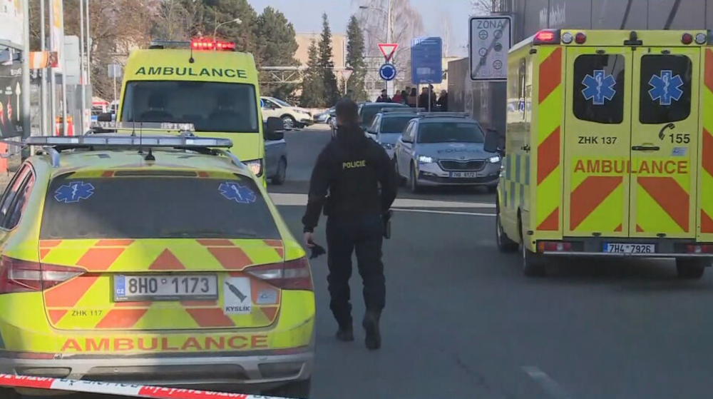 Útok nožom v Hradci Králové