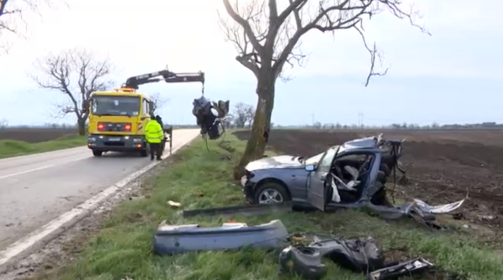 Vážna dopravná nehoda za obcou Hrubá Borša