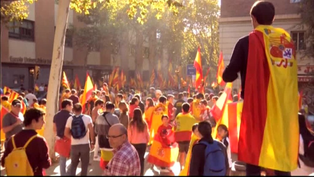 Veľké protesty v Barcelone453