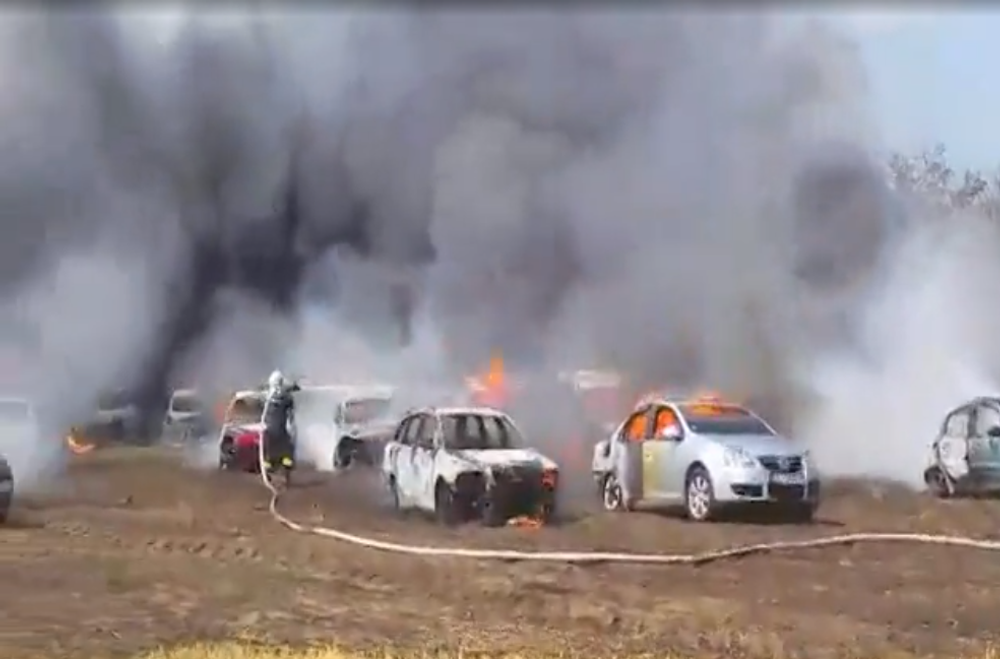 Počet požiarov automobilov narastá.