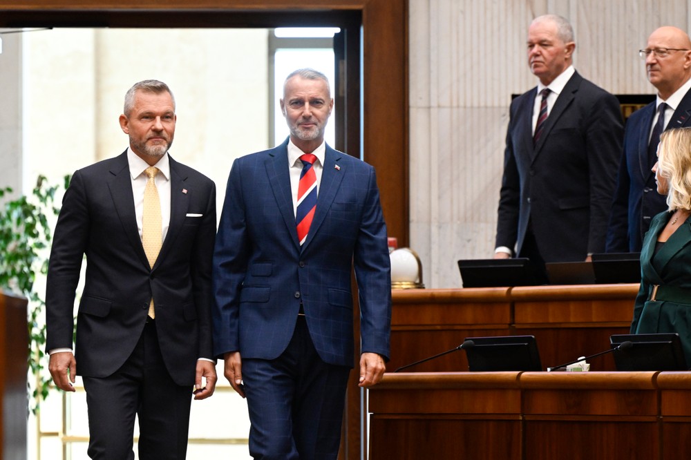 Prezident SR Peter Pellegrini vystúpil v NR SR so správou o stave Slovenskej republiky