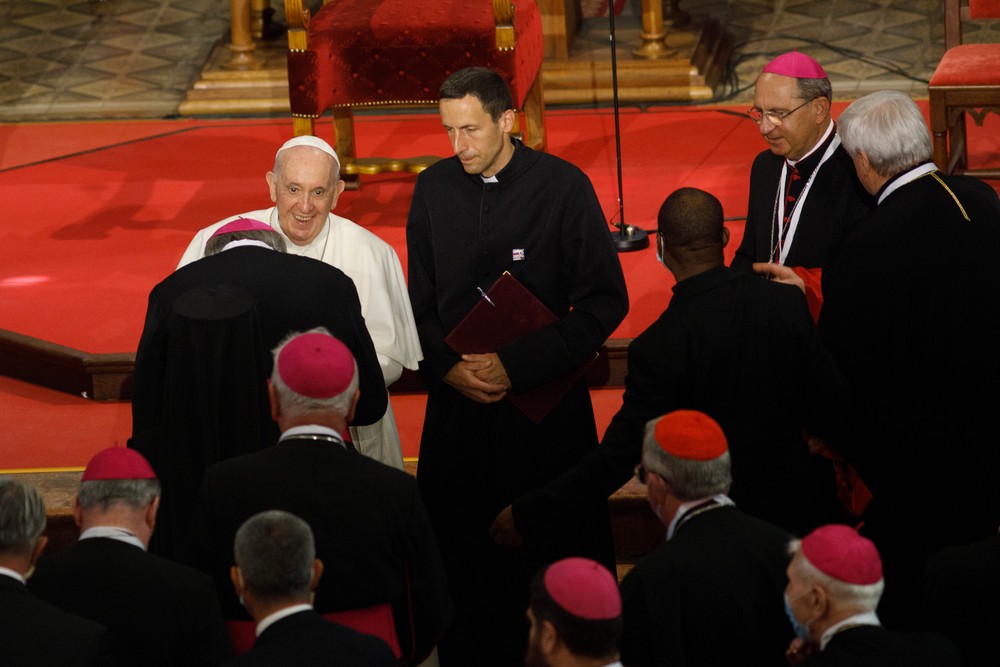 Pápež v Dóme sv. Martina