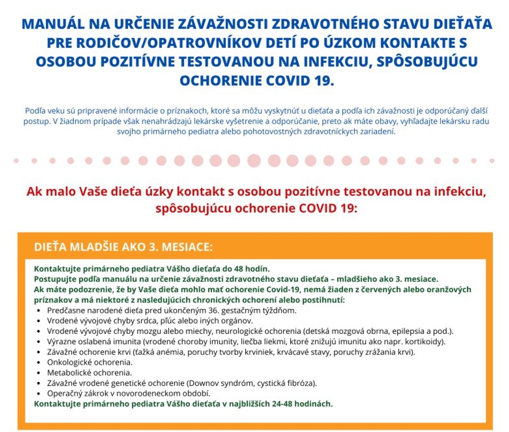 Kontakt s pozitívnou osobou