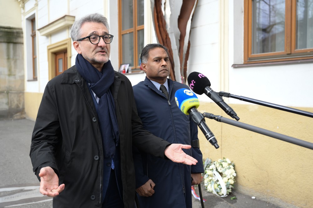 EK veľvyslanci Kuciak vražda 6. výročie spomienka (6) Vladimír Šucha Gautam Rana