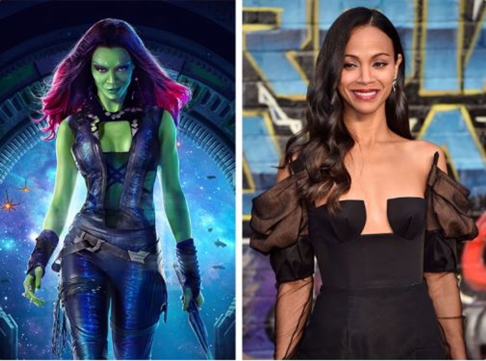 Gamora (Strážcovia galaxie) – Zoe Saldana