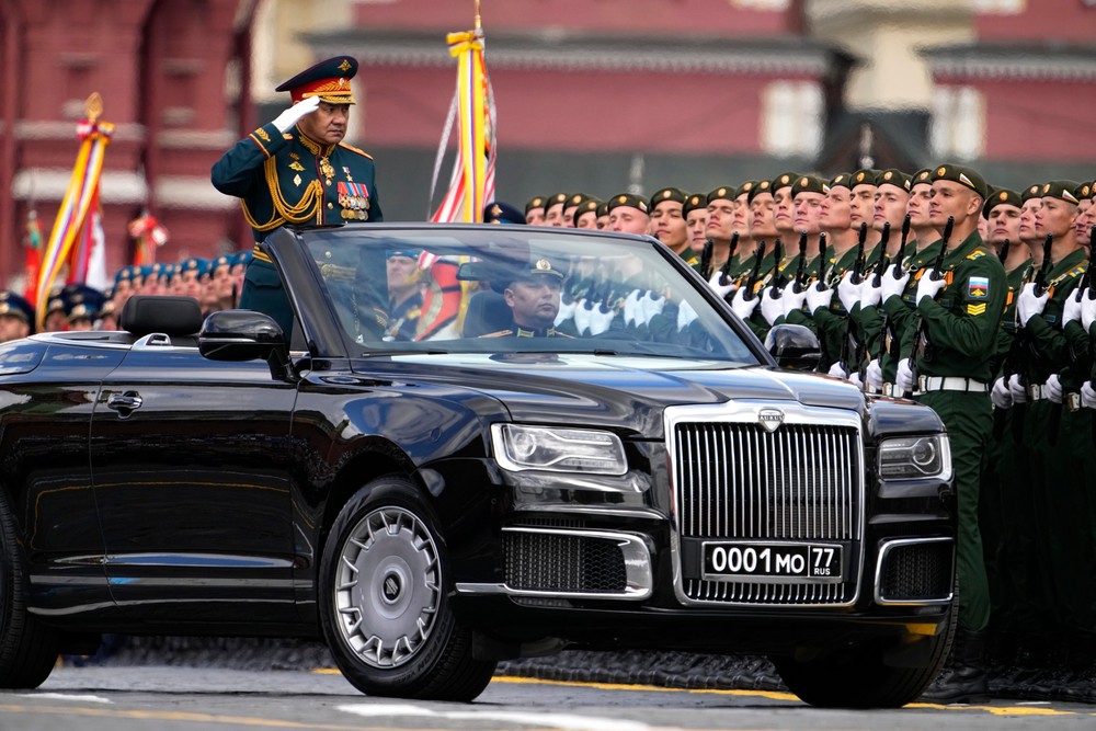 Vojenská prehliadka k výročiu konca druhej svetovej vojny v Moskve