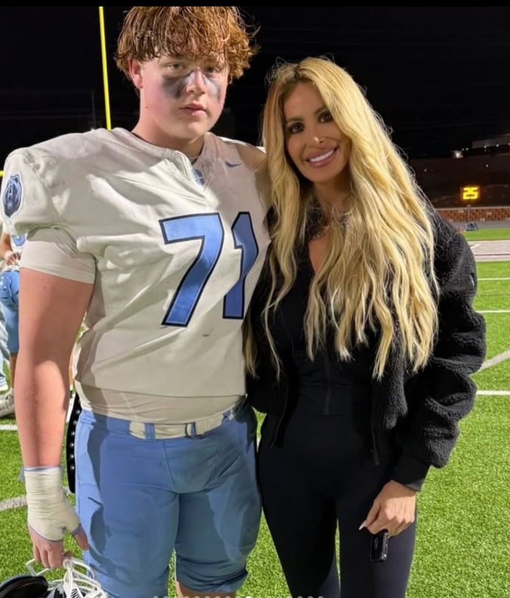Kim Zolciak so synom KJ