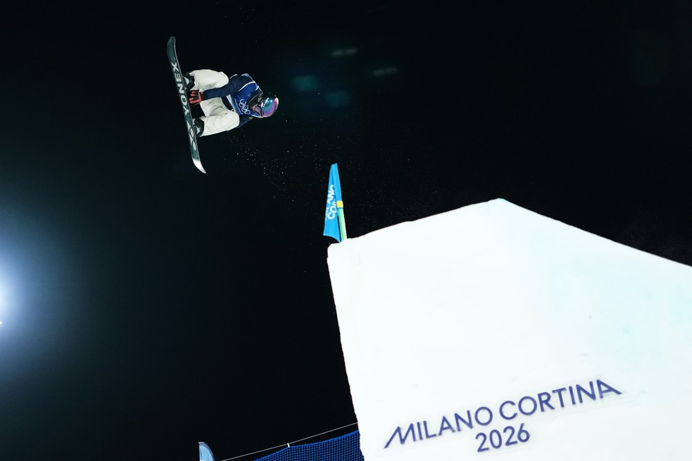 Japonský snowboardista Kira Kimura