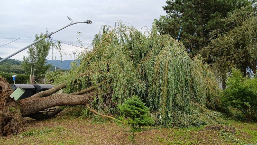 Následky počasia na strednom Slovensku