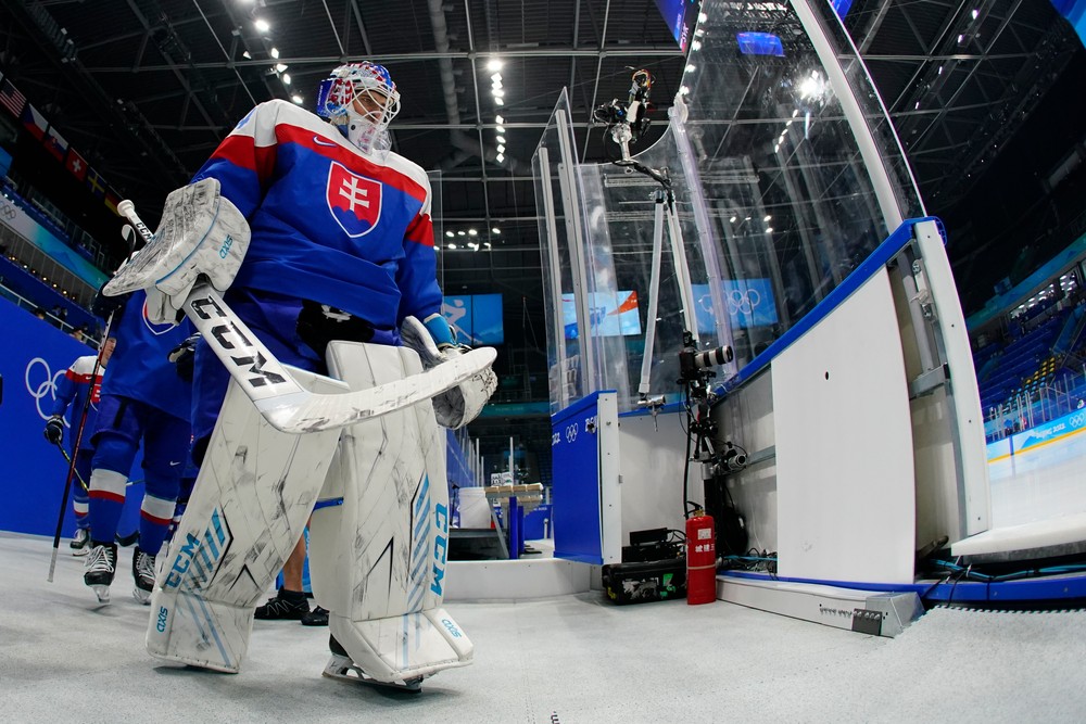 Slovensko vs. Lotyšsko ZOH Peking 2022