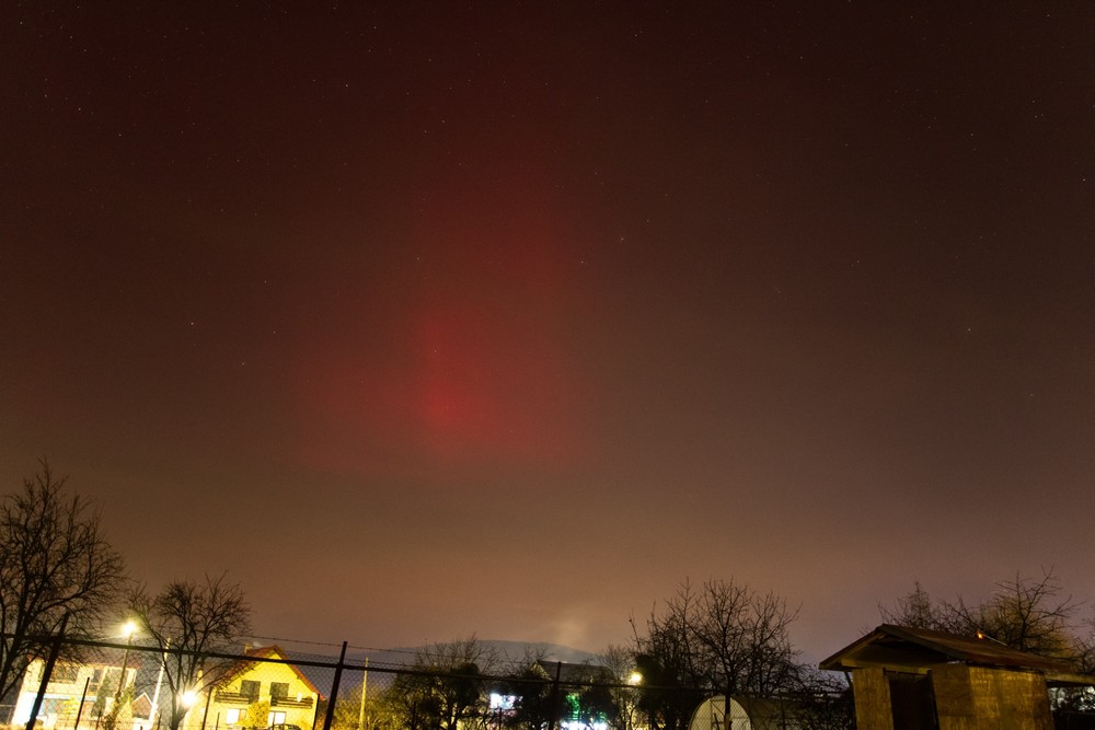 polárna žiara - Belá nad Cirochou