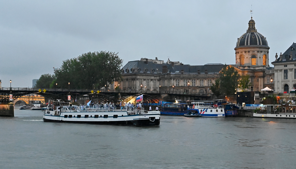 Otvárací ceremoniál letných olympijských hier v Paríži