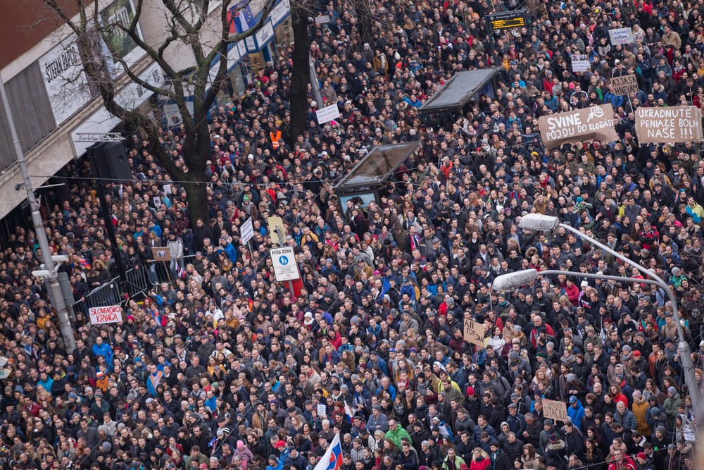 Bratislava Za slušné Slovensko 