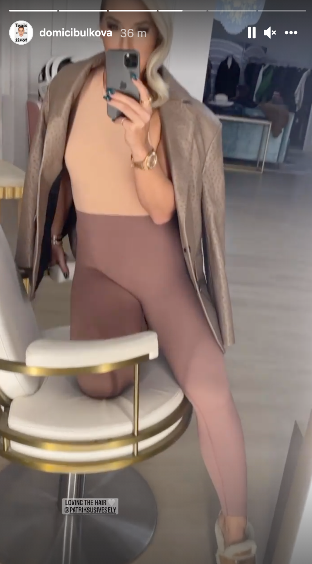 Nový outfit Cibulkovej 5