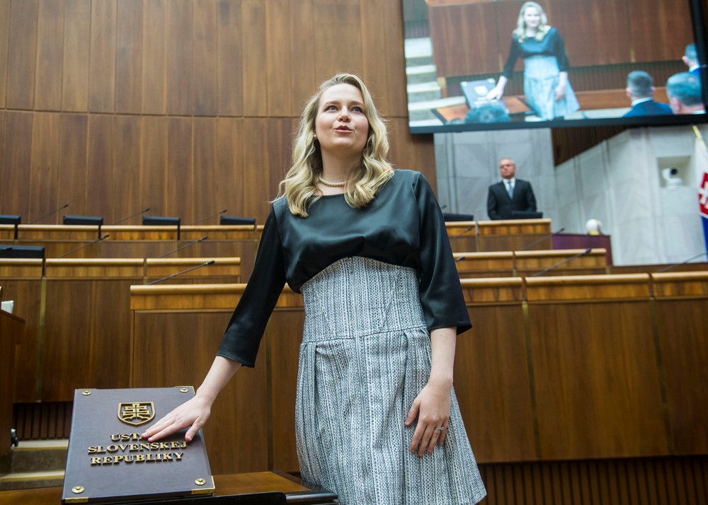 poslankyňa Vladimíra Marcinková SaS