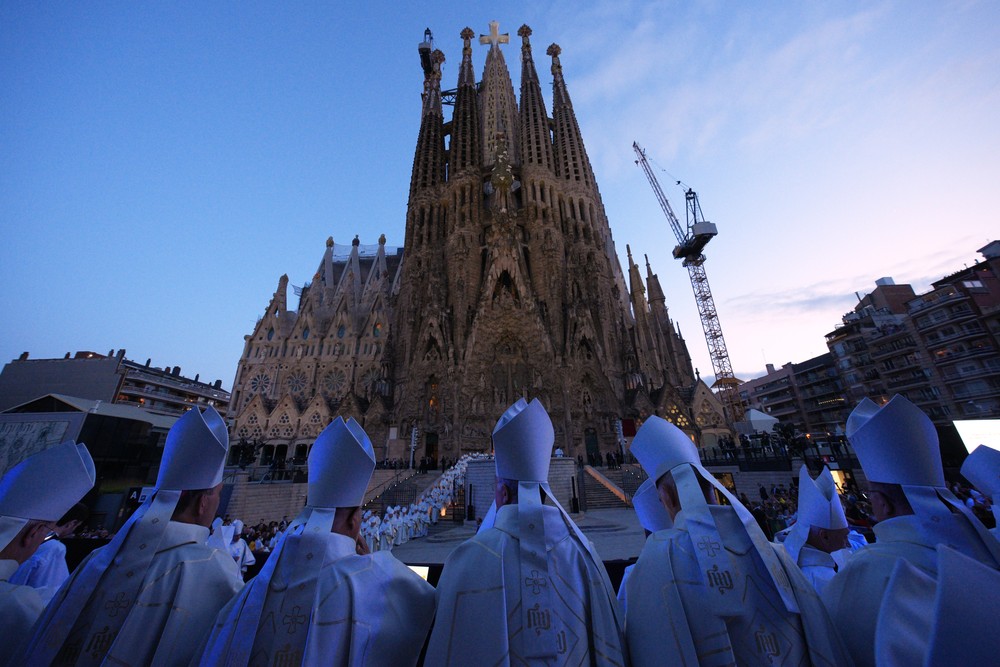 Pápež Lev XIV. odslúžil omšu v Sagrada Família