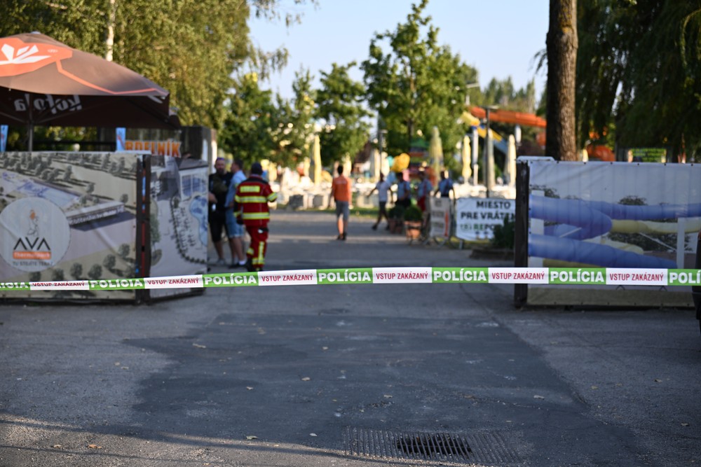 Únik látky na kúpalisku v Diakovciach 5